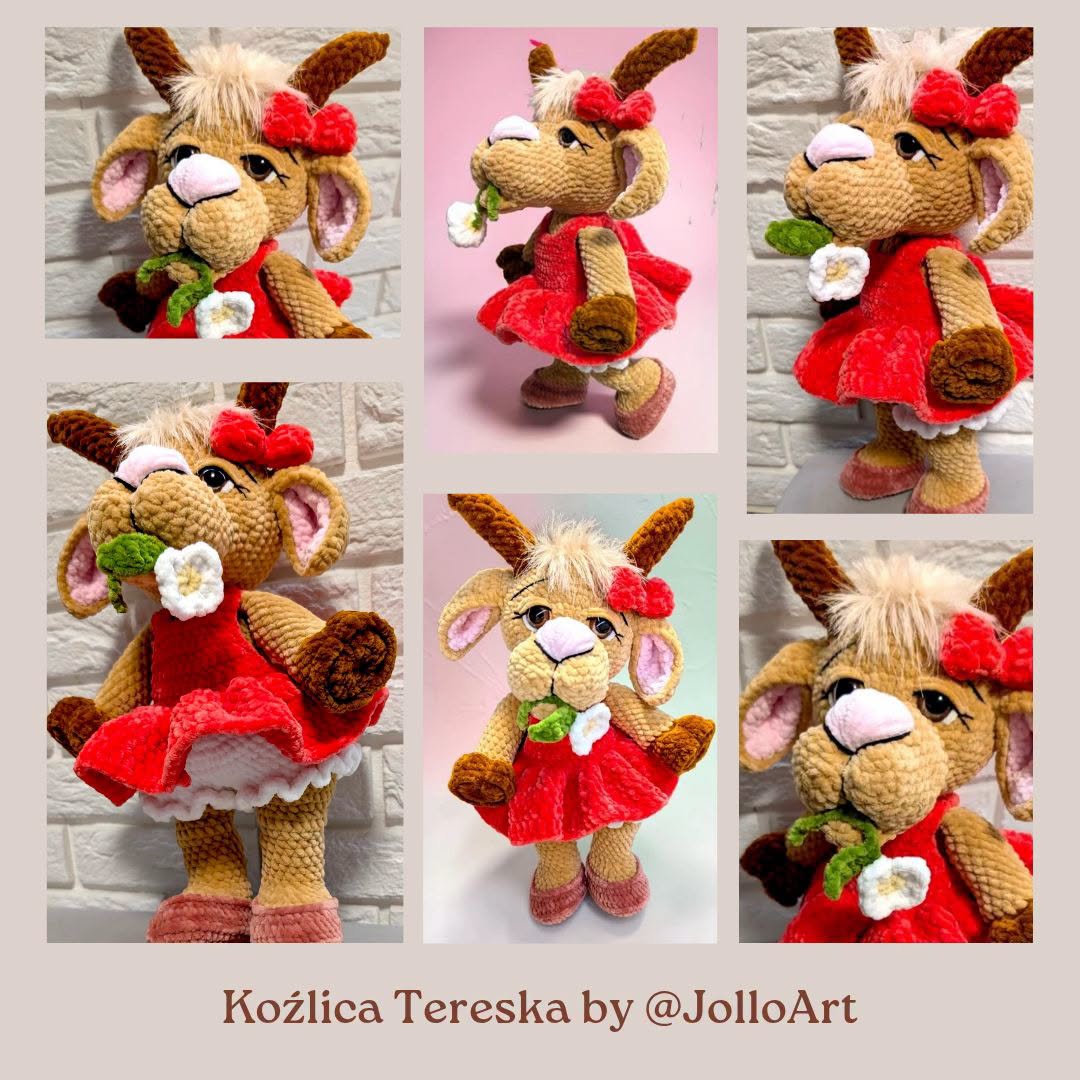 Wzór Szydełkowy Kozica Tereska