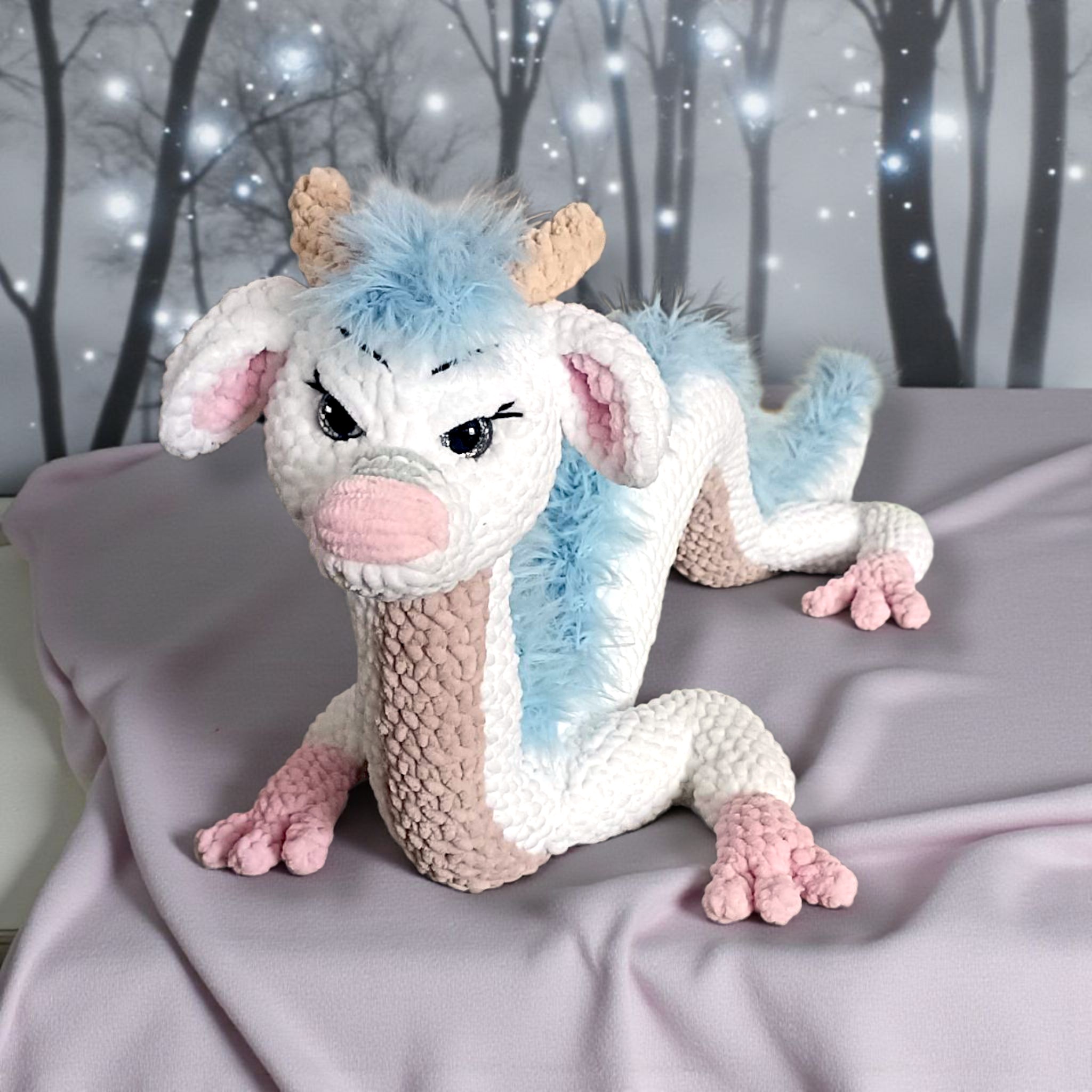 Long Dragon Wzór Szydełkowy