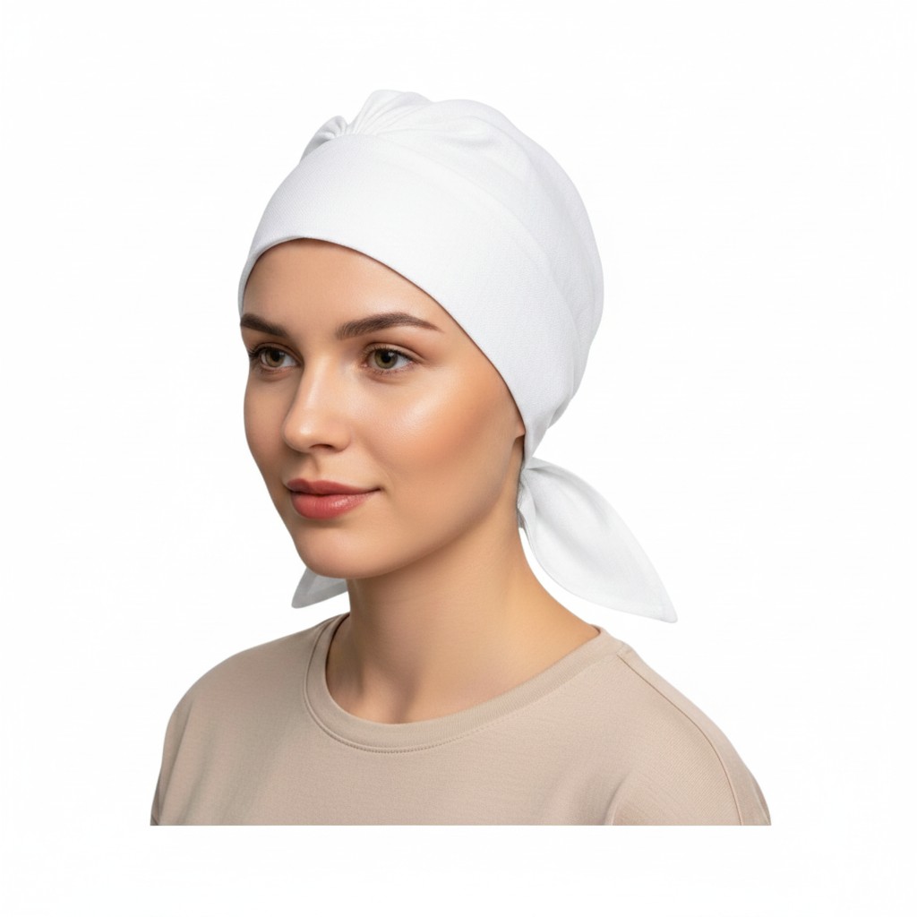 Tess biała len